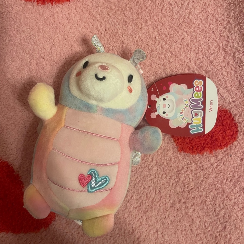 Wren squishmallow mini 5” hugmee wren 5” butterfly hugmee